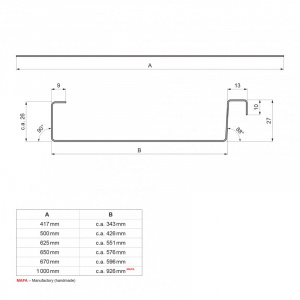 Zvitok FALZ s fóliou – 30 m